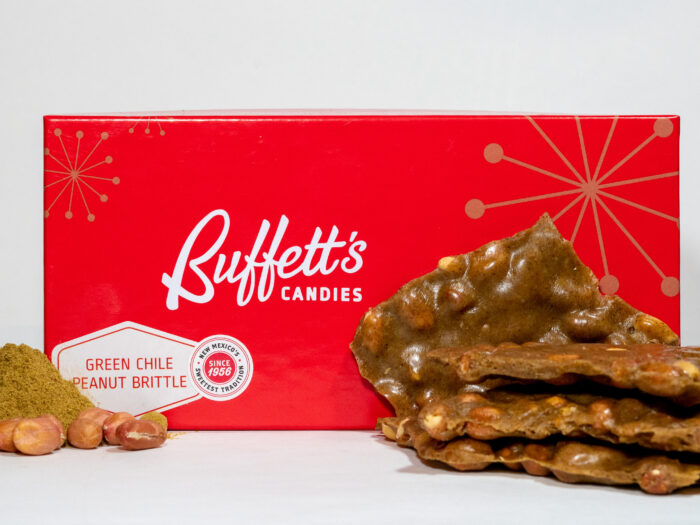 Green Chile Peanut Brittle