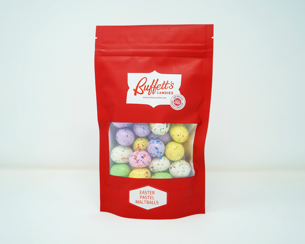 Pastel Malted Eggs Buffett's Candies